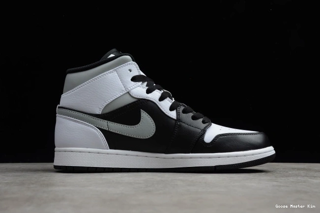 Mid White Jordan AIR 1 Shadow 554724-073 0617